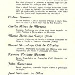 Folder de Coimbra, 1973 (componentes do Madrigal Palestrina)